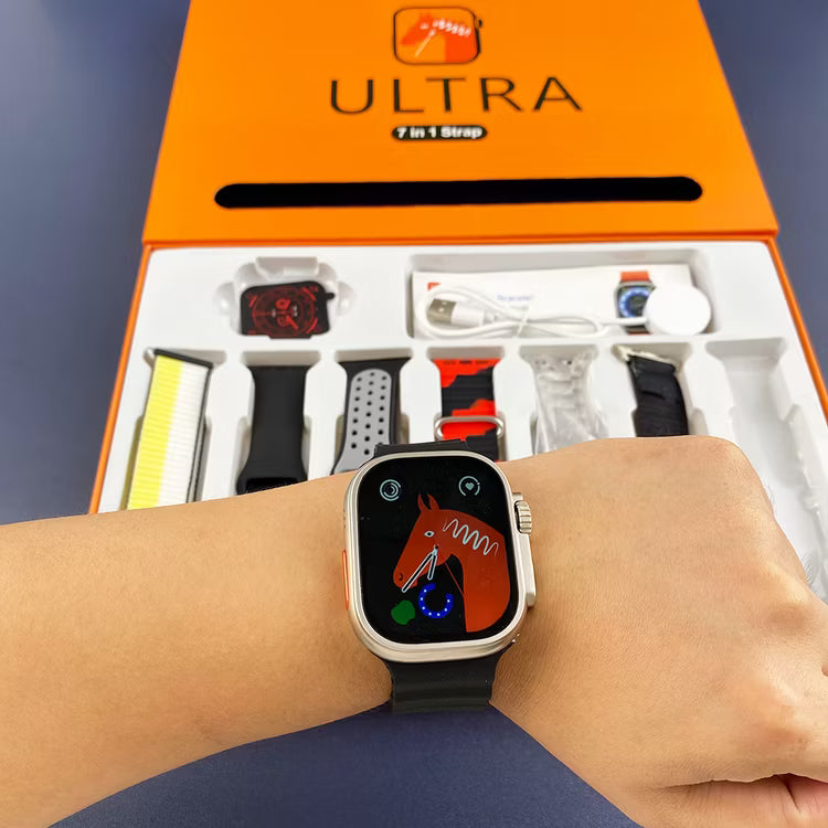 Ultra Watch Pro | Smart Watch with 7 Straps
