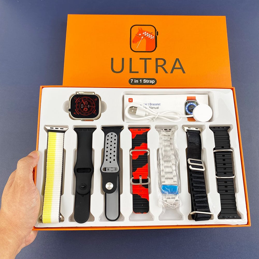 Ultra Watch Pro | Smart Watch with 7 Straps